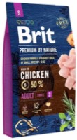 Hrană uscată pentru câini Brit Premium by Nature Adult S 8kg