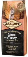 Сухой корм для собак Carnilove Puppy Large Breed Salmon & Turkey 12kg