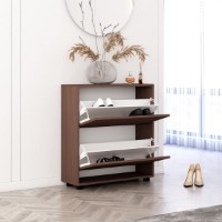 Rafturi pentru pantofi Mobildor-Lux Leo 50 (86x50x27) Wenge imaginea #2 — magazin online Desire.md