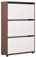 Обувница Mobildor-Lux Leo 70 (125x70x27) Wenge/White фото №1 — интернет-магазин Desire.md