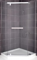 Cabină de duș Shower Pentagon 100x100