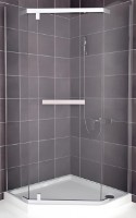 Душевая кабина Shower Pentagon 90x90 фото №1 — интернет-магазин Desire.md