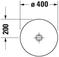 Умывальник Duravit D-Neo (2371400070) фото №2 — интернет-магазин Desire.md