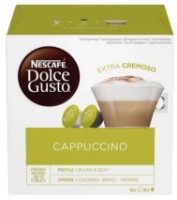 Капсулы для кофемашин Nescafe Cappuccino 186 4g (8+8pcs)
