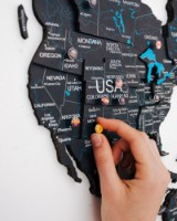 Декоративное панно UberHaus 3D Lemn Black XL 2000x1200mm фото №3 — интернет-магазин Desire.md