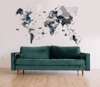 Panou decorativ UberHaus 3D Lemn Nordik L 1500x900mm