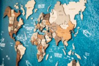 Декоративное панно UberHaus 3D Panel Ocean Multicolor M 834x575mm фото №2 — интернет-магазин Desire.md