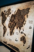 Декоративное панно UberHaus 3D Panel Vintage Walnut M 834x575mm фото №3 — интернет-магазин Desire.md