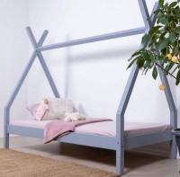 Детская кровать MobiCasa Daisy 90x200 Grey фото №3 — интернет-магазин Desire.md