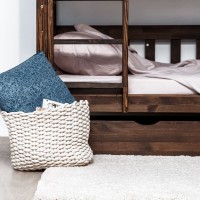 Pat copii MobiCasa Etajat Garfield 90x200 Nut imaginea #2 — magazin online Desire.md