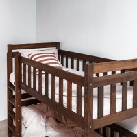 Pat copii MobiCasa Etajat Garfield 90x200 Nut imaginea #3 — magazin online Desire.md