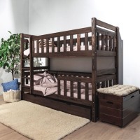 Pat copii MobiCasa Etajat Garfield 90x200 Nut imaginea #7 — magazin online Desire.md