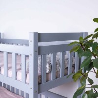 Pat copii MobiCasa Etajat Garfield 90x200 Grey imaginea #8 — magazin online Desire.md