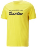 Tricou bărbătesc Puma Porsche Legacy Logo Tee Lemon Chrome S imaginea #1 — magazin online Desire.md