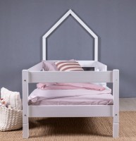 Детская кровать MobiCasa Woody 90x200 Grey фото №5 — интернет-магазин Desire.md