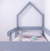 Детская кровать MobiCasa Woody 90x200 Grey фото №9 — интернет-магазин Desire.md