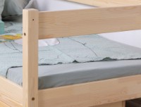 Детская кровать MobiCasa Woody 90x200 Natur фото №4 — интернет-магазин Desire.md