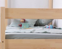 Детская кровать MobiCasa Woody 90x200 Natur фото №5 — интернет-магазин Desire.md