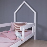 Детская кровать MobiCasa Woody 90x200 White фото №6 — интернет-магазин Desire.md