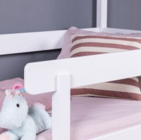 Детская кровать MobiCasa Woody 90x200 White фото №8 — интернет-магазин Desire.md