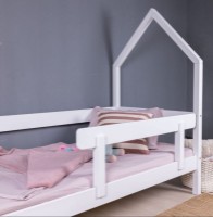 Детская кровать MobiCasa Woody 90x200 White фото №10 — интернет-магазин Desire.md