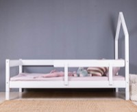 Детская кровать MobiCasa Woody 90x200 White фото №2 — интернет-магазин Desire.md