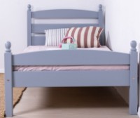 Кровать MobiCasa Lira 90x200 Grey фото №4 — интернет-магазин Desire.md