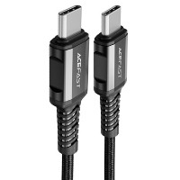 USB Кабель Acefast Type-C to Type-C 1.2m Black (C1-03)
