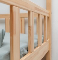 Детская кровать MobiCasa Jasmine 90x200 Natur фото №2 — интернет-магазин Desire.md