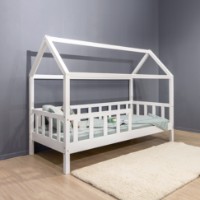 Детская кровать MobiCasa Jasmine 90x200 White фото №6 — интернет-магазин Desire.md