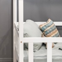 Детская кровать MobiCasa Jasmine 90x200 White фото №2 — интернет-магазин Desire.md