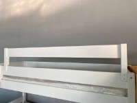 Bariera de siguranță pentru pătuț MobiCasa Mira 20mm Alb imaginea #1 — magazin online Desire.md