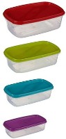 Набор пищевых контейнеров Five (50139) 4pcs фото №2 — интернет-магазин Desire.md