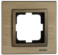 Рамка для розеток и выключателей Mono Electric 0350237