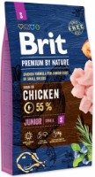 Hrană uscată pentru câini Brit Premium By Nature Junior S 8kg