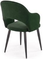 Стул Halmar K-364 Green фото №3 — интернет-магазин Desire.md