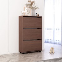 Обувница Mobildor-Lux Leo Slim 50 (125x50x16) Wenge фото №2 — интернет-магазин Desire.md