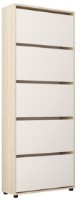 Обувница Mobildor-Lux Leo Slim 203x50x16 Sonoma/White (10008851)