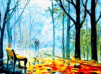 Картина по номерам PRC Toamnă Caldă 40x50cm 03550