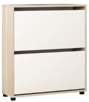 Rafturi pentru pantofi Mobildor-Lux Leo Slim 86x70x16 Sonoma/White (10008599)