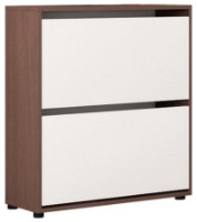 Обувница Mobildor-Lux Leo Slim 70 (86x70x16) Wenge/White фото №1 — интернет-магазин Desire.md