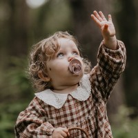 Suzeta BIBS Colour 0+ months Pink Plum imaginea #3 — magazin online Desire.md