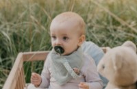 Пустышка BIBS Colour 18+ months Hunter Green фото №3 — интернет-магазин Desire.md