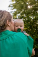 Suzeta BIBS Colour 6+ months Evergreen imaginea #3 — magazin online Desire.md