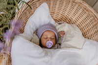 Suzeta BIBS Colour 6+ months Violet Sky imaginea #3 — magazin online Desire.md