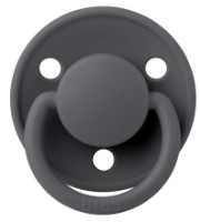 Пустышка BIBS De Lux 0-36 month Iron фото №2 — интернет-магазин Desire.md