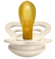 Пустышка BIBS Supreme Natural Rubber Latex 0+ months Ivory