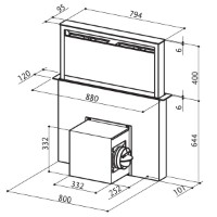 Вытяжка Faber Fabula Evo+WH A90 фото №4 — интернет-магазин Desire.md