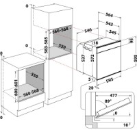 Электрический духовой шкаф Whirlpool W6 4PS1 OM4 P фото №4 — интернет-магазин Desire.md