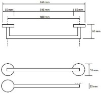 Suport prosop Bemeta Amber (155204042) imaginea #2 — magazin online Desire.md